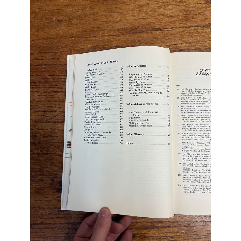 Mary & Vincent Price's Come into the Kitchen Cook Book Hardcover 1969