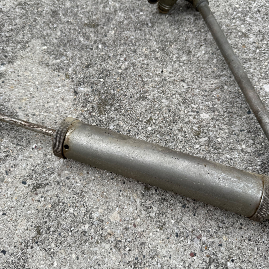 Vintage Perlick Milwaukee Slant Beer Keg Barrel Pump Tap Tapper Ball Knob Handle