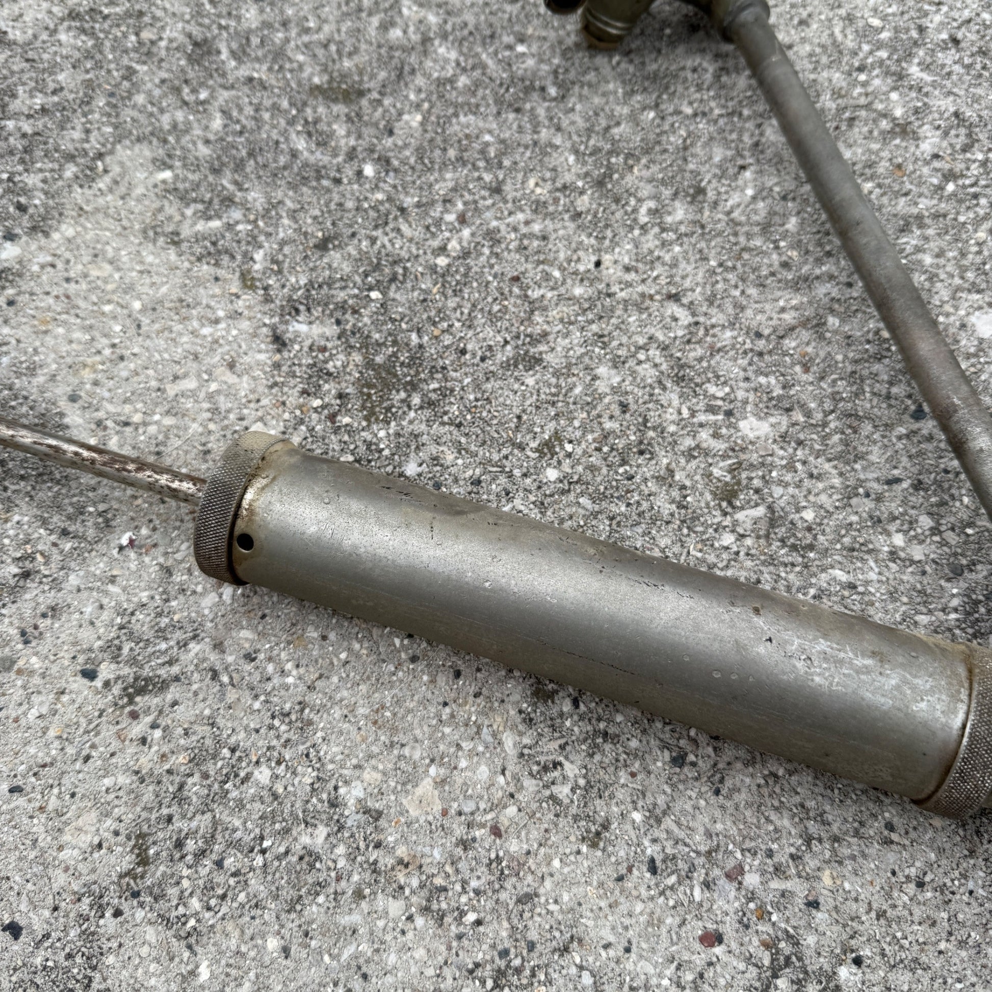 Vintage Perlick Milwaukee Slant Beer Keg Barrel Pump Tap Tapper Ball Knob Handle