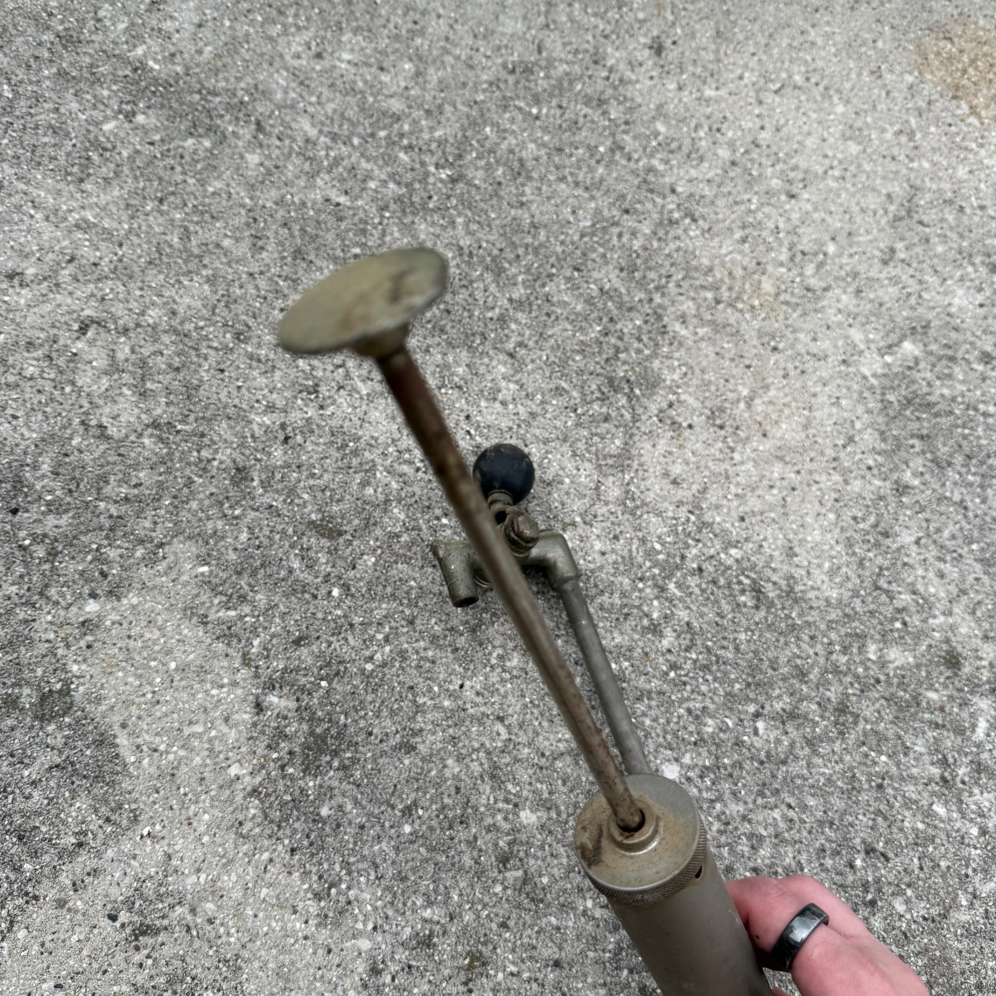 Vintage Perlick Milwaukee Slant Beer Keg Barrel Pump Tap Tapper Ball Knob Handle