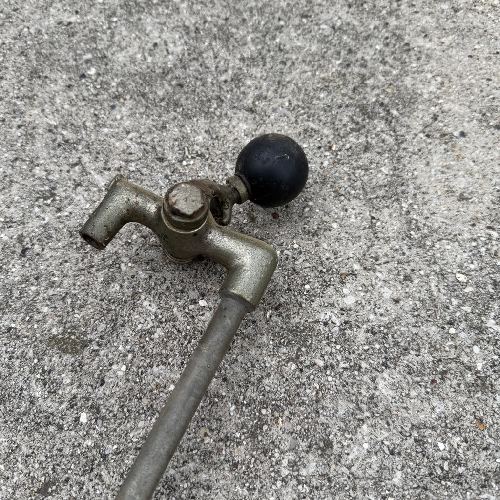 Vintage Perlick Milwaukee Slant Beer Keg Barrel Pump Tap Tapper Ball Knob Handle