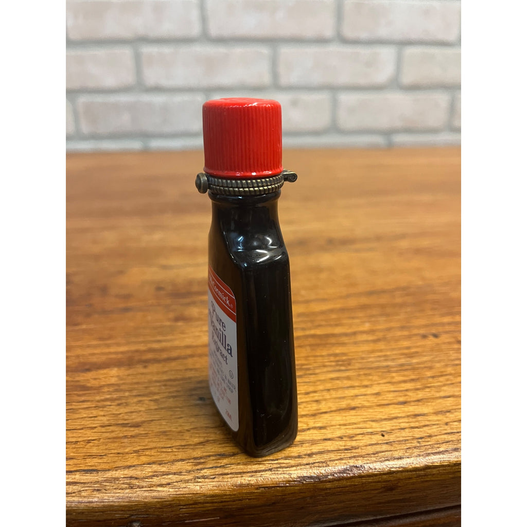 McCormick Vanilla Extract Bottle Hinged Trinket Porcelain Box~ PHB Midwest 2001
