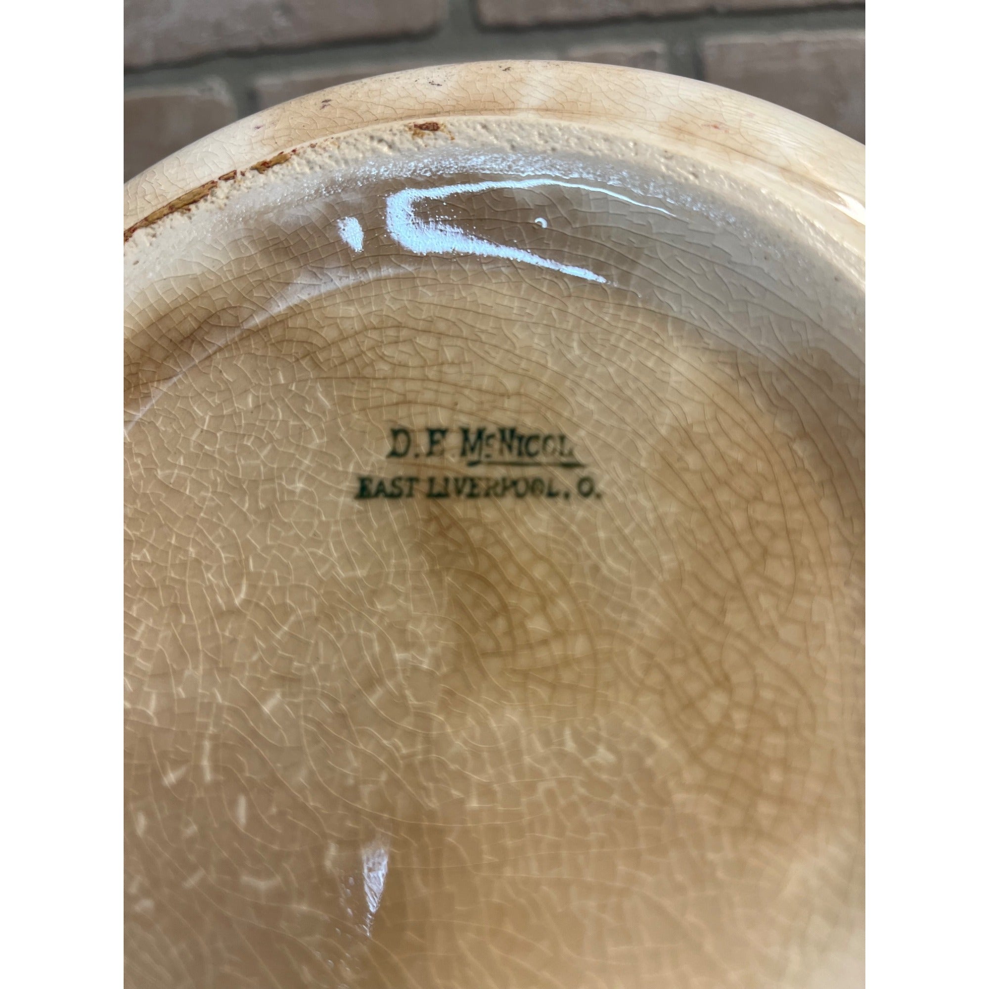 Antique Victorian Baby Feeding Dish Bowl Plate Dolly Dingle Doll Campbell Soup Kids