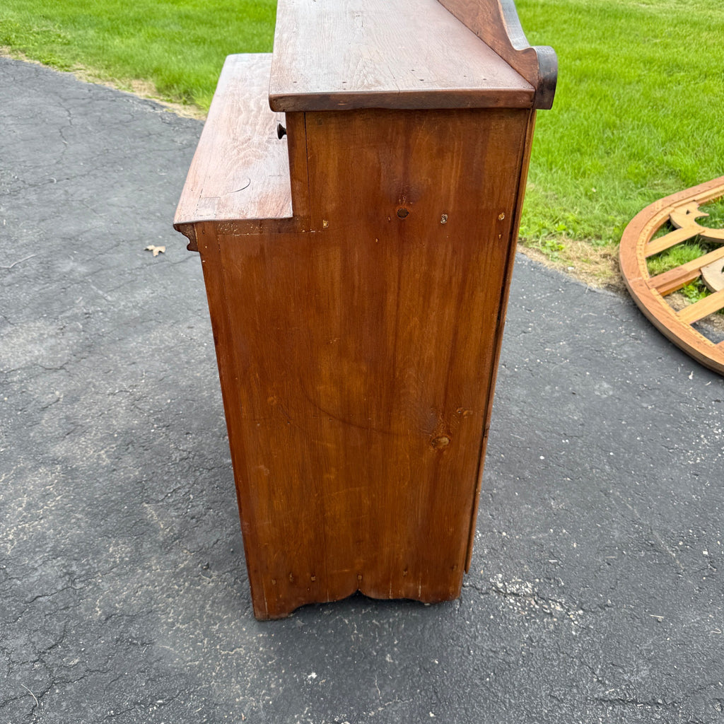 Antique Primitive Pennsylvania Jelly Pantry Cabinet 1800s Farmhouse Three Drawer