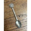 Vintage Mexican Alpaca Silver Souvenir Tea Spoon w/ Mayan Pyramid – 3.75" – 8.34 Grams