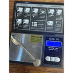 Vintage Mexican Alpaca Silver Souvenir Tea Spoon w/ Mayan Pyramid – 3.75" – 8.34 Grams