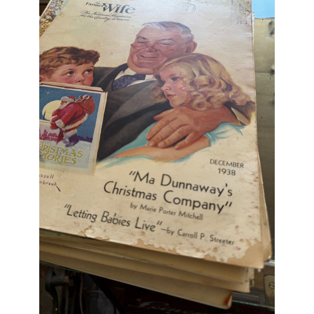 Vintage Farm Journal Farmer's Wife Magazine Lot of 30 1930s 1940s Paper Ephemera