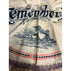 Vintage WW1 Sweetheart Remember Me Pillow Case Letter Pouch w/ Hankerchiefs