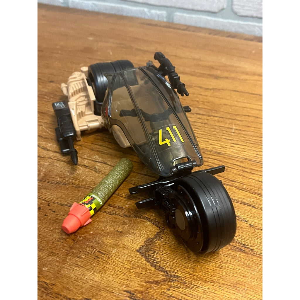 GI Joe Extreme 1995 Road Bullet Assault Cycle Hasbro Vehicle Near Complete