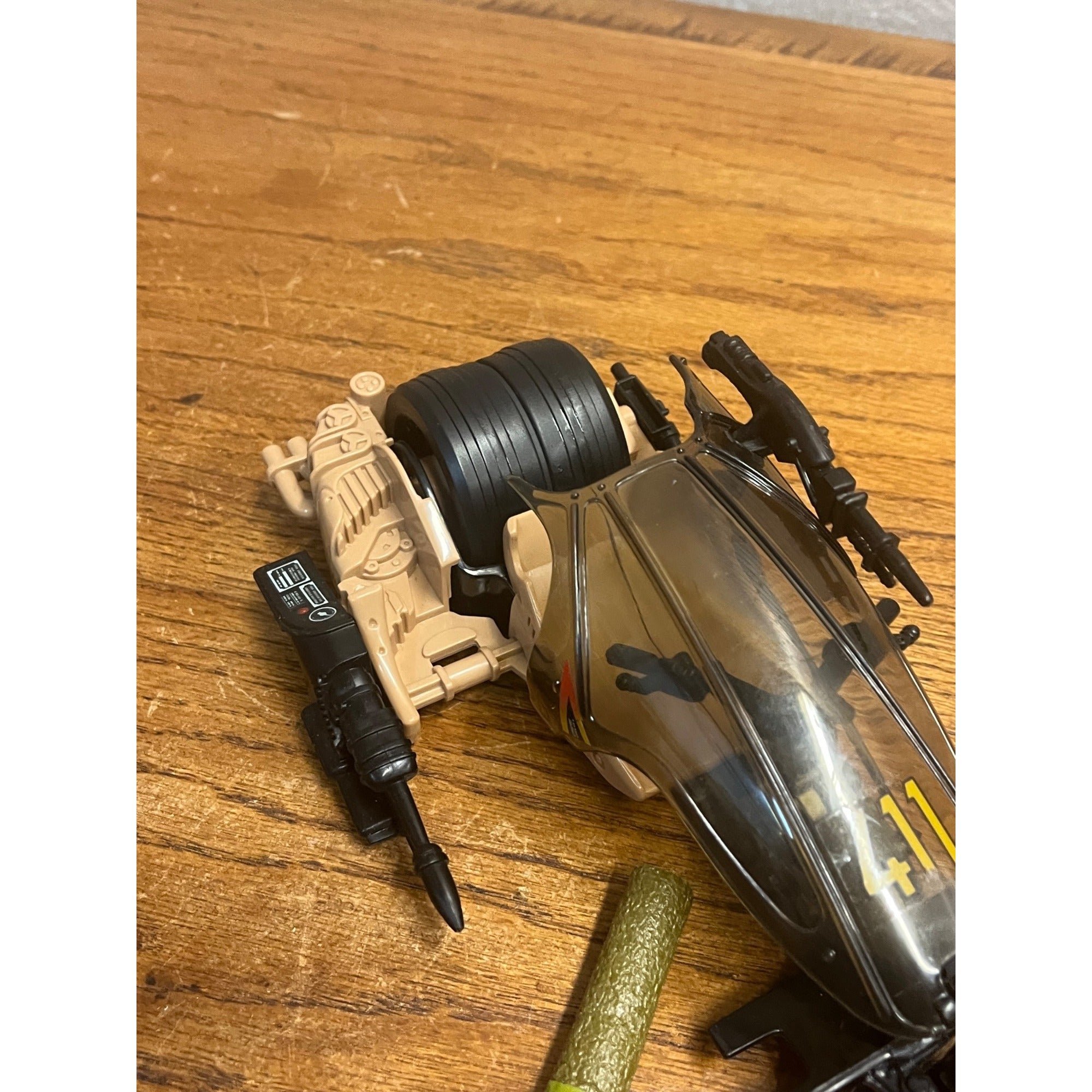GI Joe Extreme 1995 Road Bullet Assault Cycle Hasbro Vehicle Near Complete