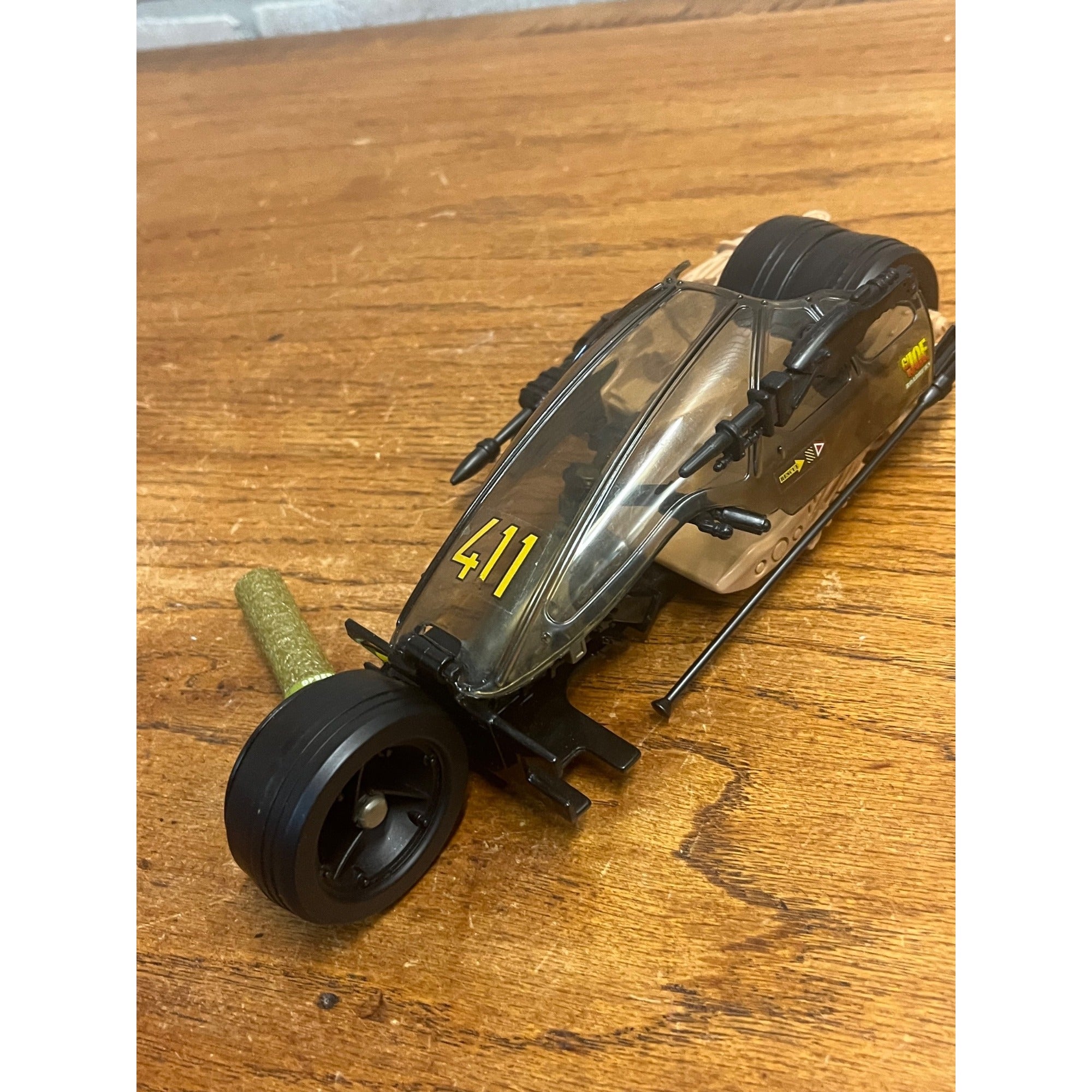 GI Joe Extreme 1995 Road Bullet Assault Cycle Hasbro Vehicle Near Complete