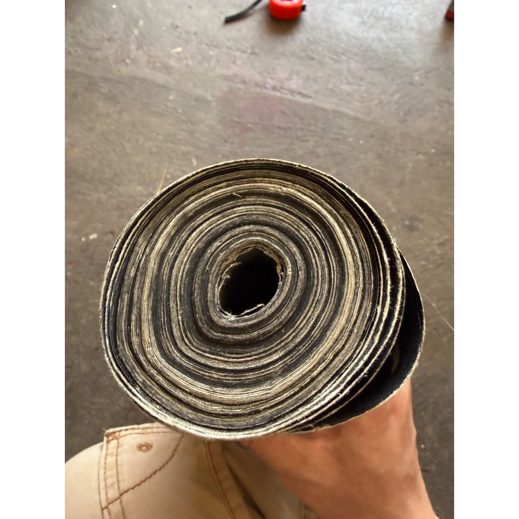 Vintage Pine Needles Black Wallpaper Roll For Crafting Black & Gold