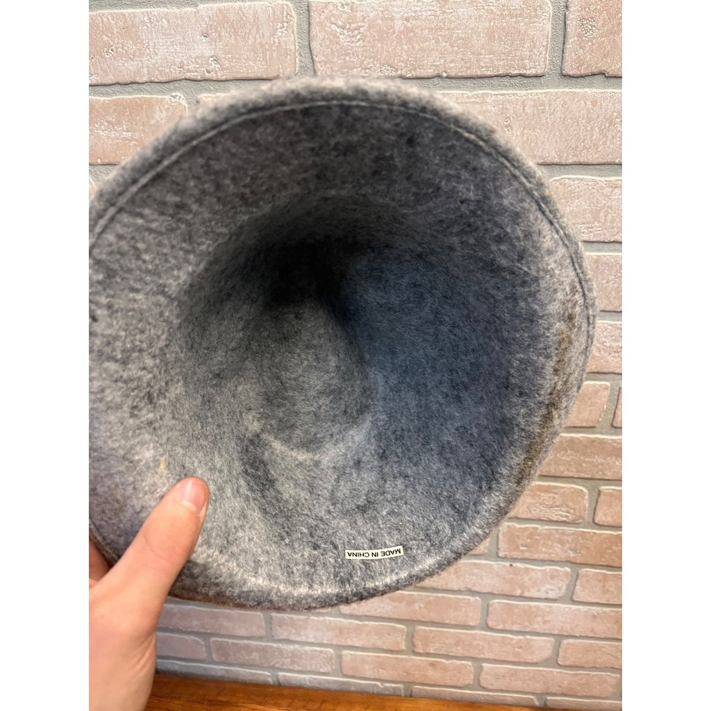 Vintage Leinenkugel's Grey Felt Oktoberfest Tyrolean Bavarian Hat Breweriana Advertising Chippewa Falls, WI