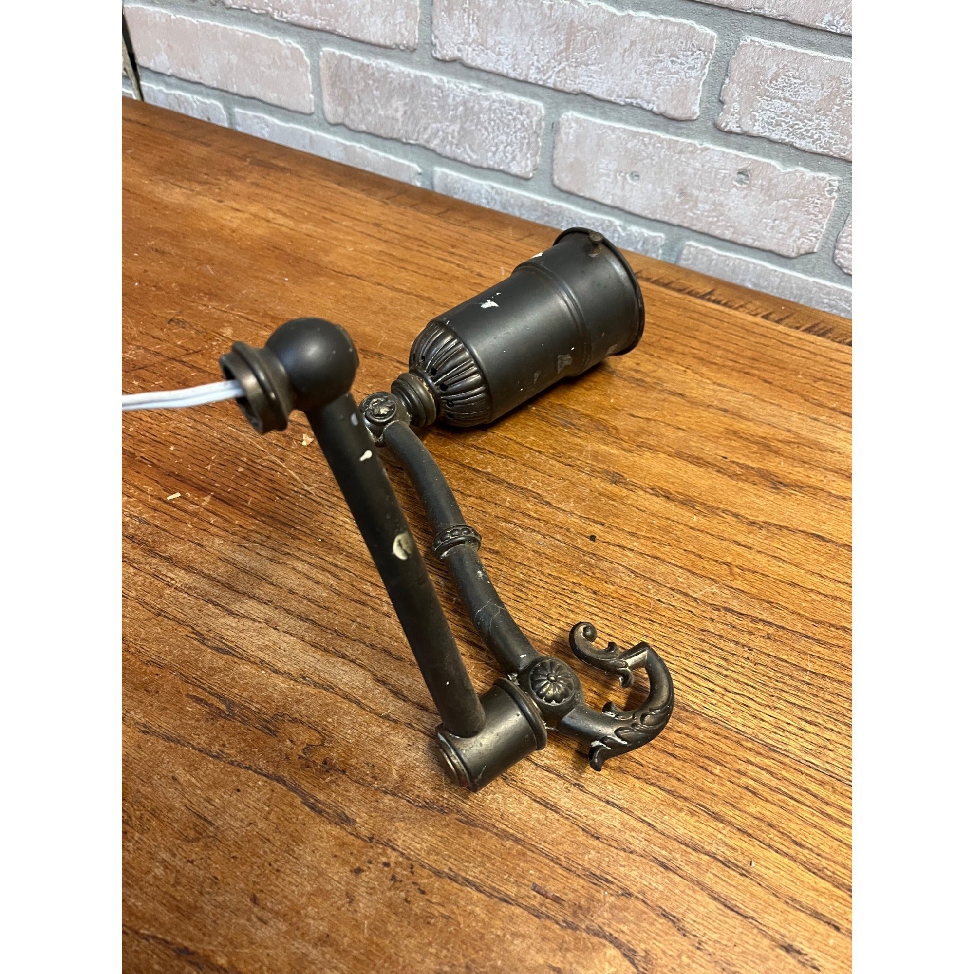 Vintage Rembrandt Bridge Swing Arm Floor Lamp Part Art Nouveau Art Deco