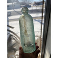 SM. EATON Watertown Wisconsin Blob Top Soda Bottle Hutchinson Hutch WI Wis