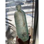 SM. EATON Watertown Wisconsin Blob Top Soda Bottle Hutchinson Hutch WI Wis