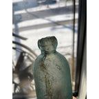 SM. EATON Watertown Wisconsin Blob Top Soda Bottle Hutchinson Hutch WI Wis