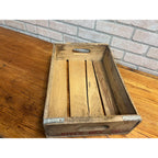 Vintage Seven-Up 7UP Wood Soda Crate  Joyce Beverage Inc Advertising Bottle Carrier