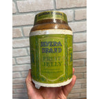 Antique Sears Roebuck Rivera Brand Jelly Jam Stoneware Crock Advertising Primitive Farmhouse