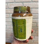 Antique Sears Roebuck Rivera Brand Jelly Jam Stoneware Crock Advertising Primitive Farmhouse