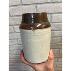 Antique Sears Roebuck Rivera Brand Jelly Jam Stoneware Crock Advertising Primitive Farmhouse