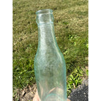 Vintage West Bend Beverages 7oz Embossed Soda Pop Bottle West Bend, Wisconsin