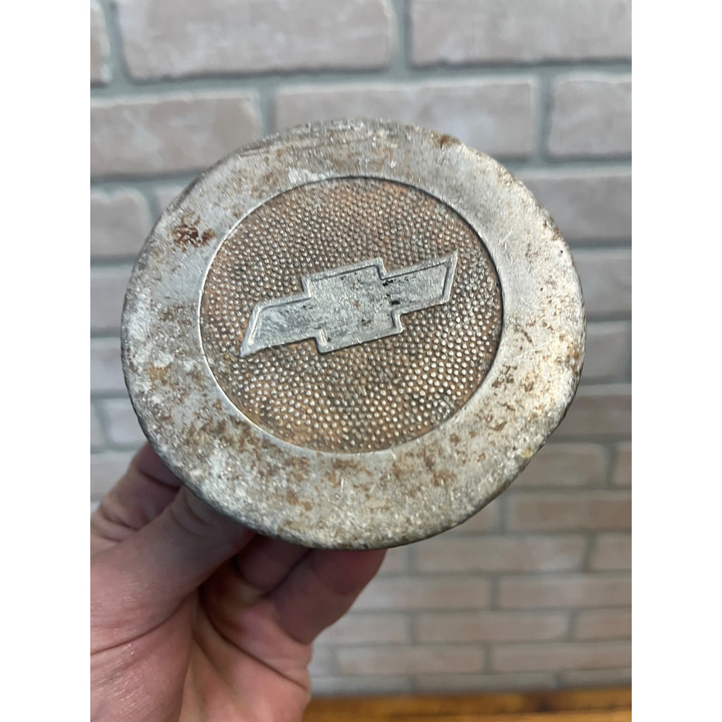 Original Chevrolet Chevy (2) Car Automobile Thread-On Cap Grease Dust Covers