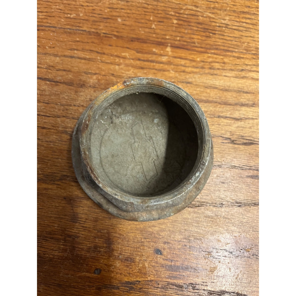 Original Chevrolet Chevy (2) Car Automobile Thread-On Cap Grease Dust Covers