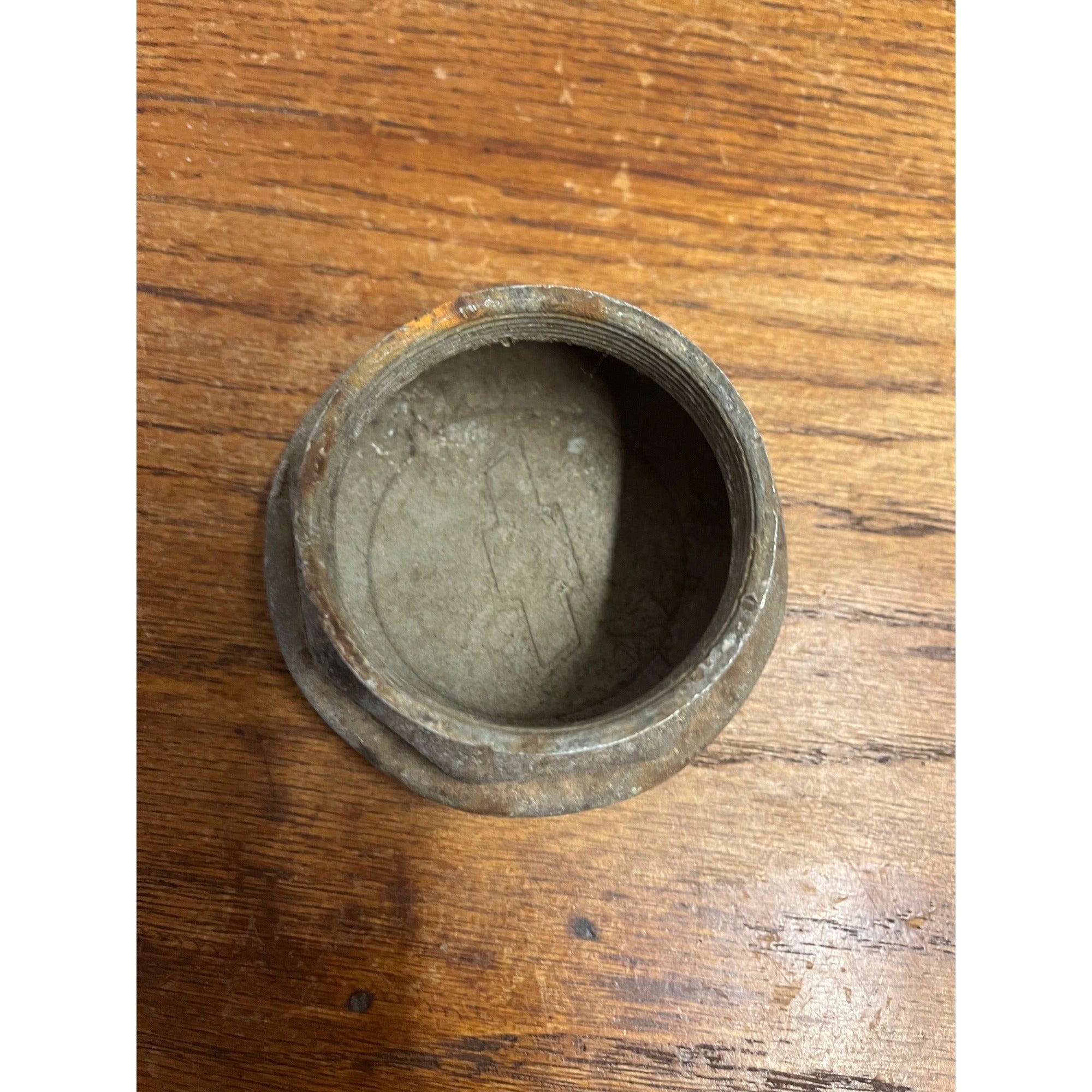 Original Chevrolet Chevy (2) Car Automobile Thread-On Cap Grease Dust Covers