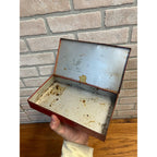 Vintage Reelslick Caster's Kit De Luxe Outers Laboratories Tin Advertising Fish