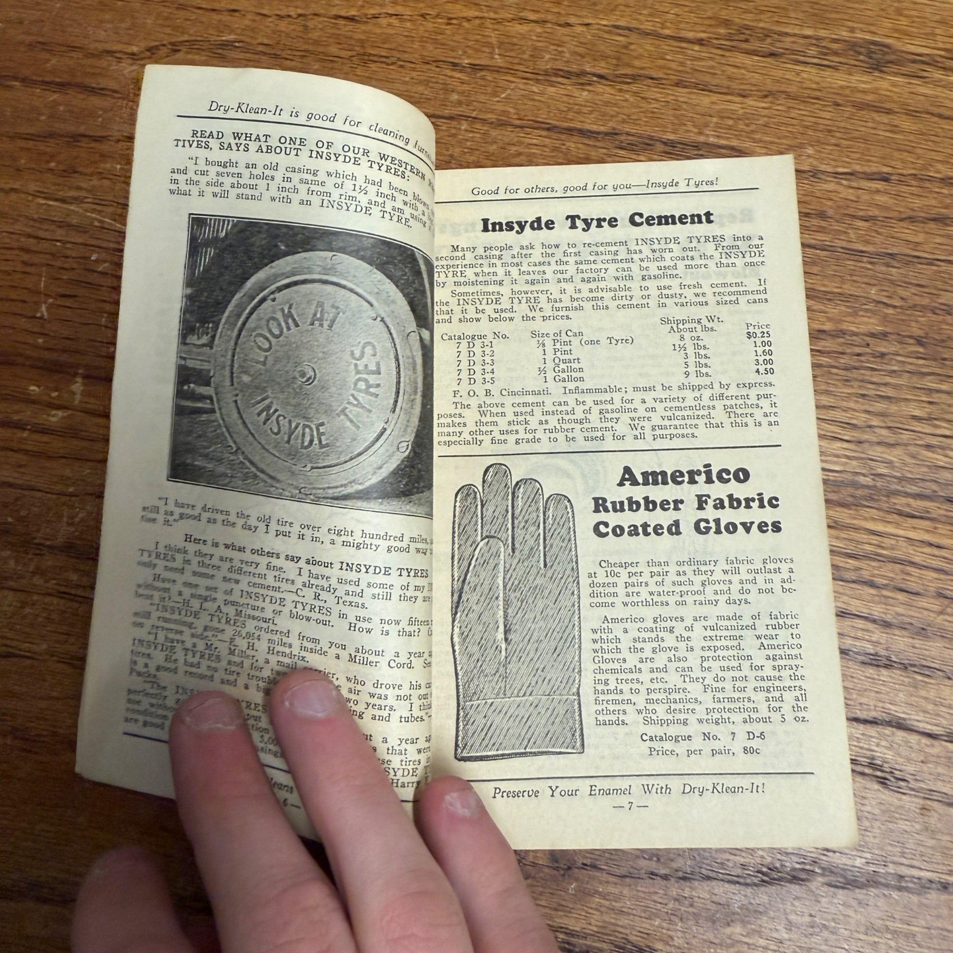 Vintage 1920s Americo Automobile Accessories Booklet Early Catalog Advertising