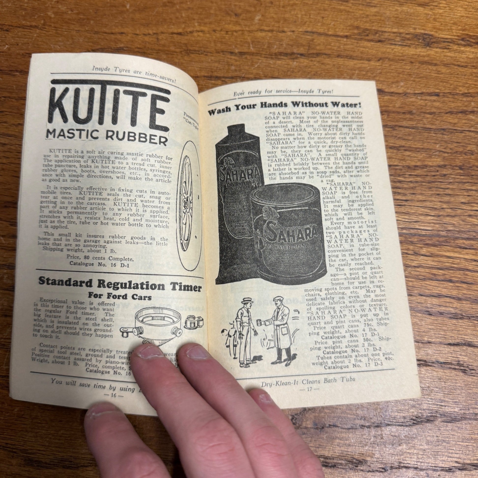 Vintage 1920s Americo Automobile Accessories Booklet Early Catalog Advertising