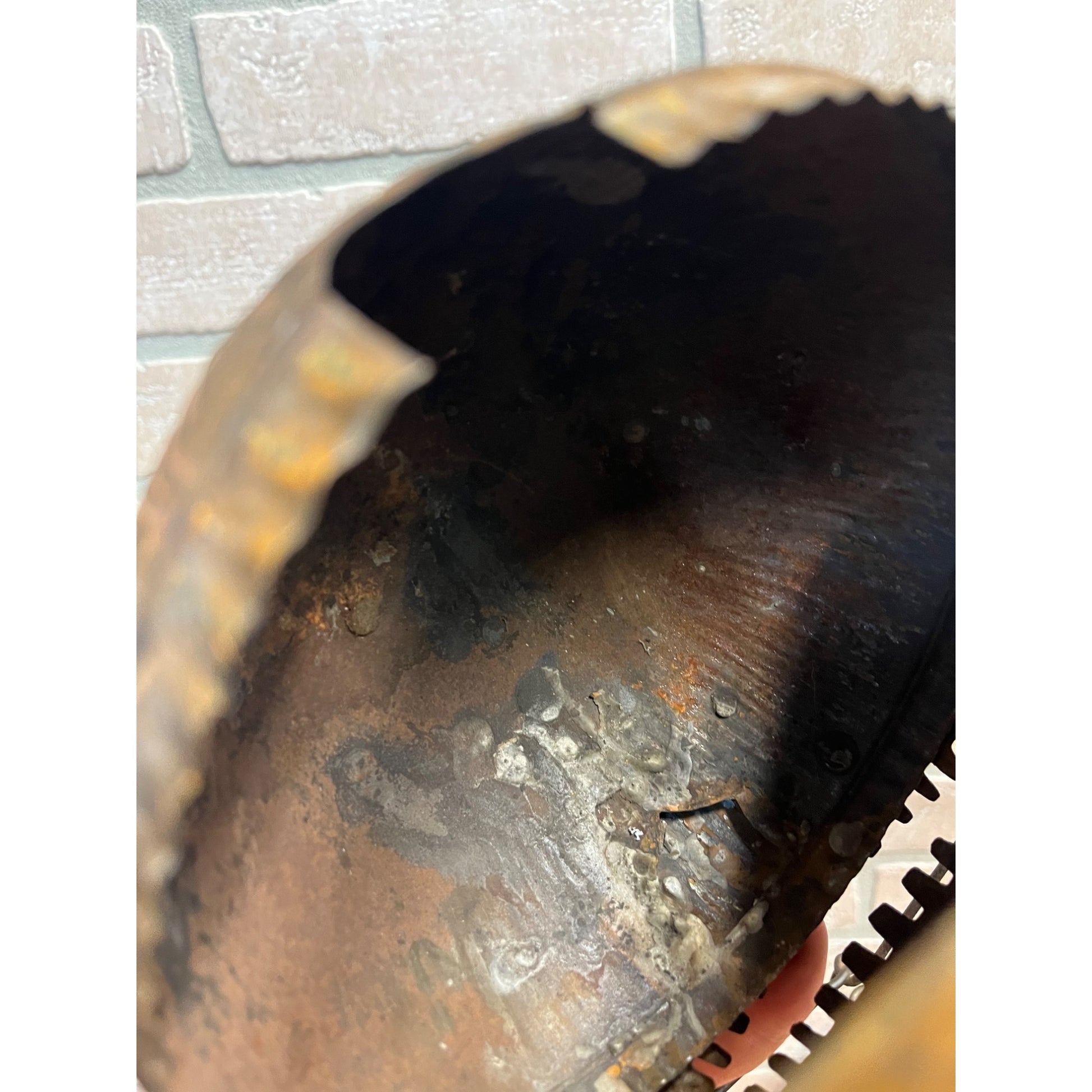 RARE Antique Vintage Halloween Parade Torch Tin Metal Lantern