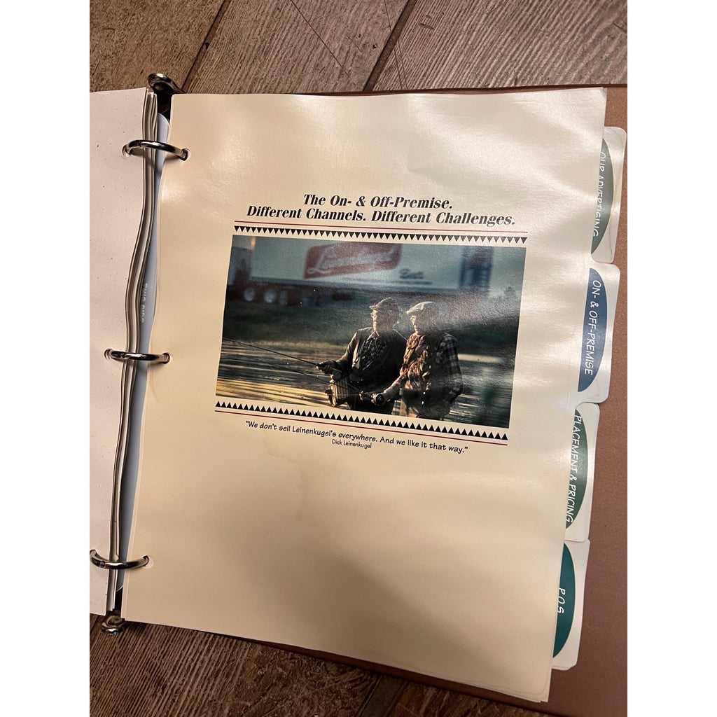 Vintage Leinenkugels Selling Guide The Legend of the Northwoods Complete Book