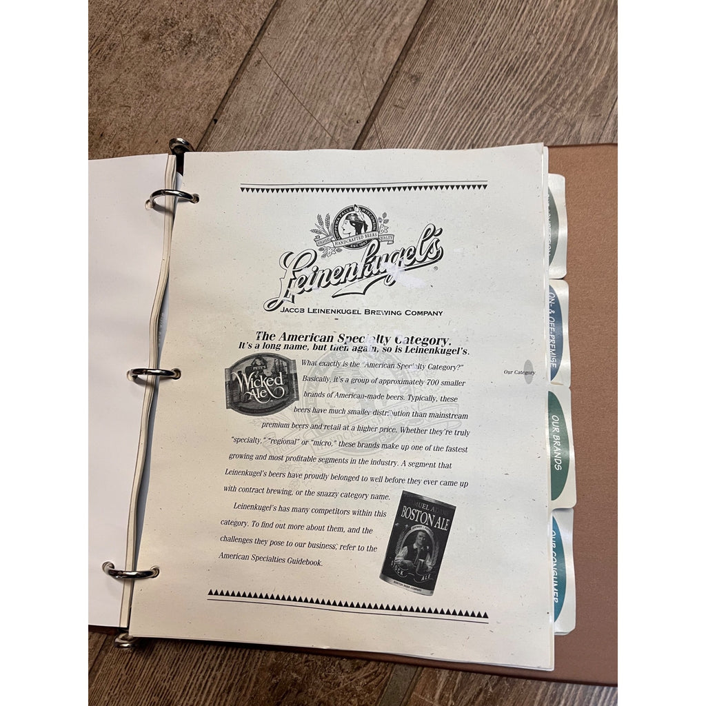 Vintage Leinenkugels Selling Guide The Legend of the Northwoods Complete Book