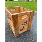 RARE Vintage Peerless Products Co. Wooden Soda Crate Milwaukee Wis