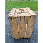 RARE Vintage Peerless Products Co. Wooden Soda Crate Milwaukee Wis