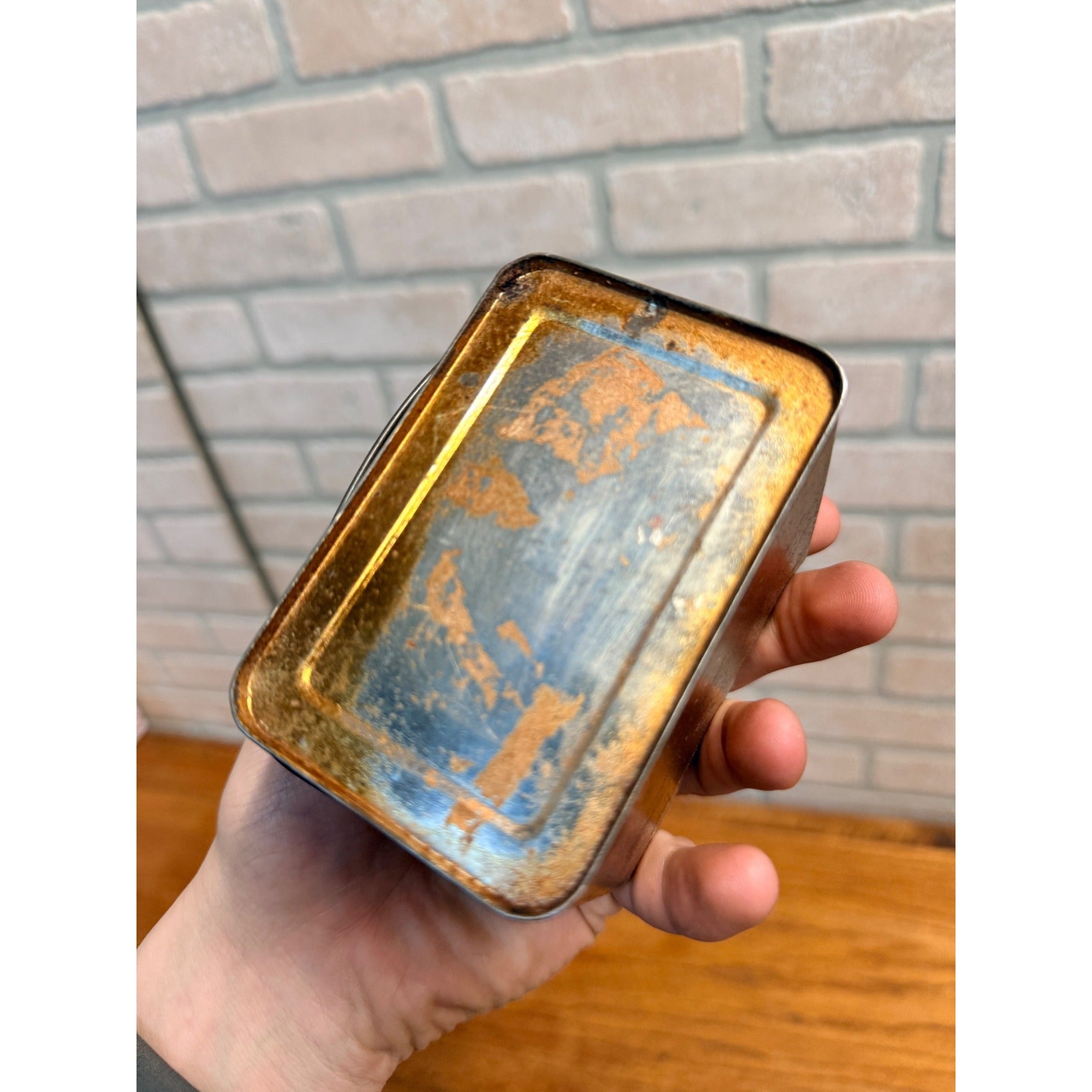 RARE c1900 Kranz Chicago Candy Tin Full Dinner Pail McKinley Teddy Roosevelt