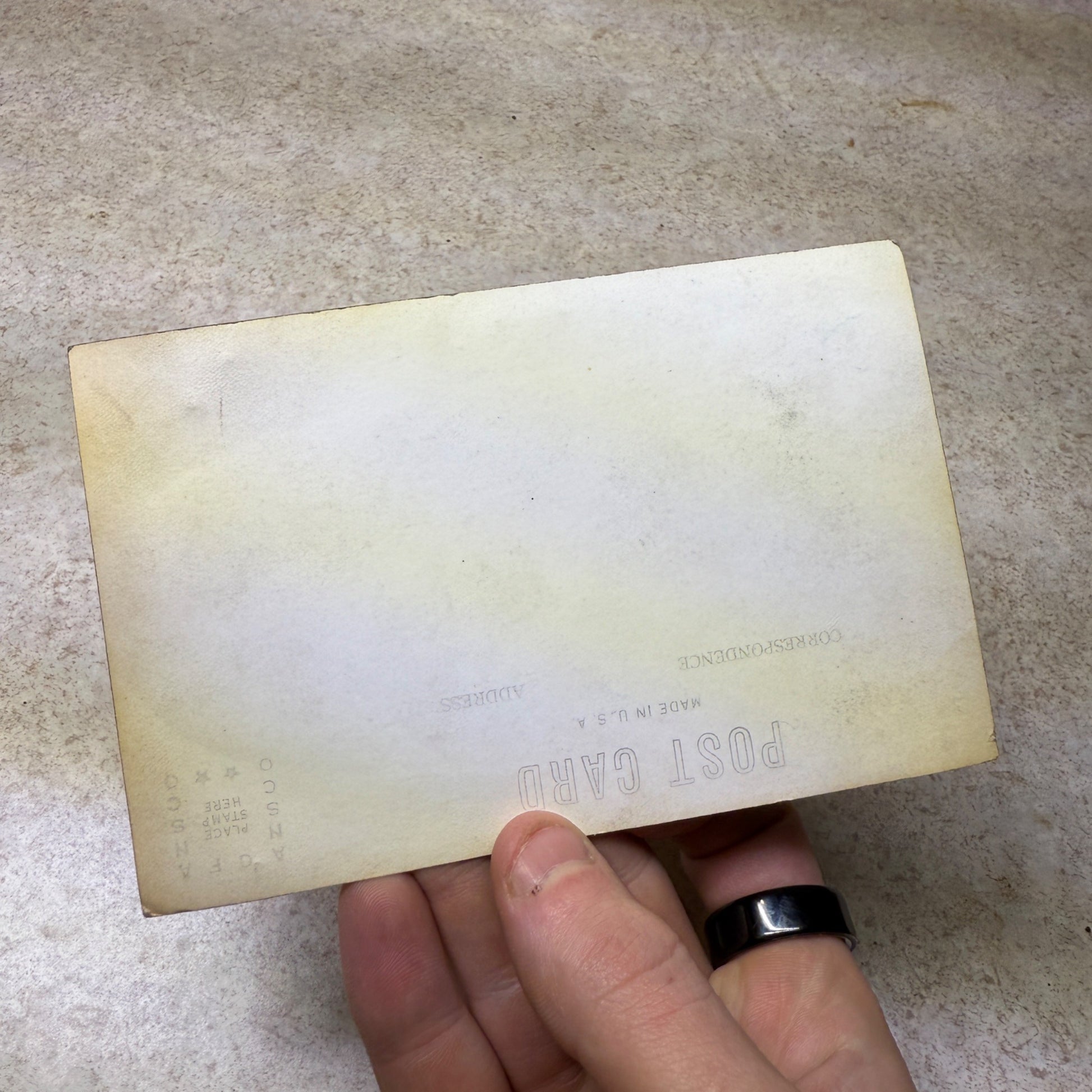 RPPC Batavia Wis Fire Dept Fire Truck At Standard Service Station Postcard RPPC