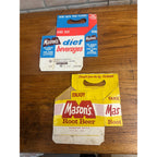 Mason's Root Beer Diet Cardboard Carrier Six Pack Carton Bottle 6-Pack Cases Vintage
