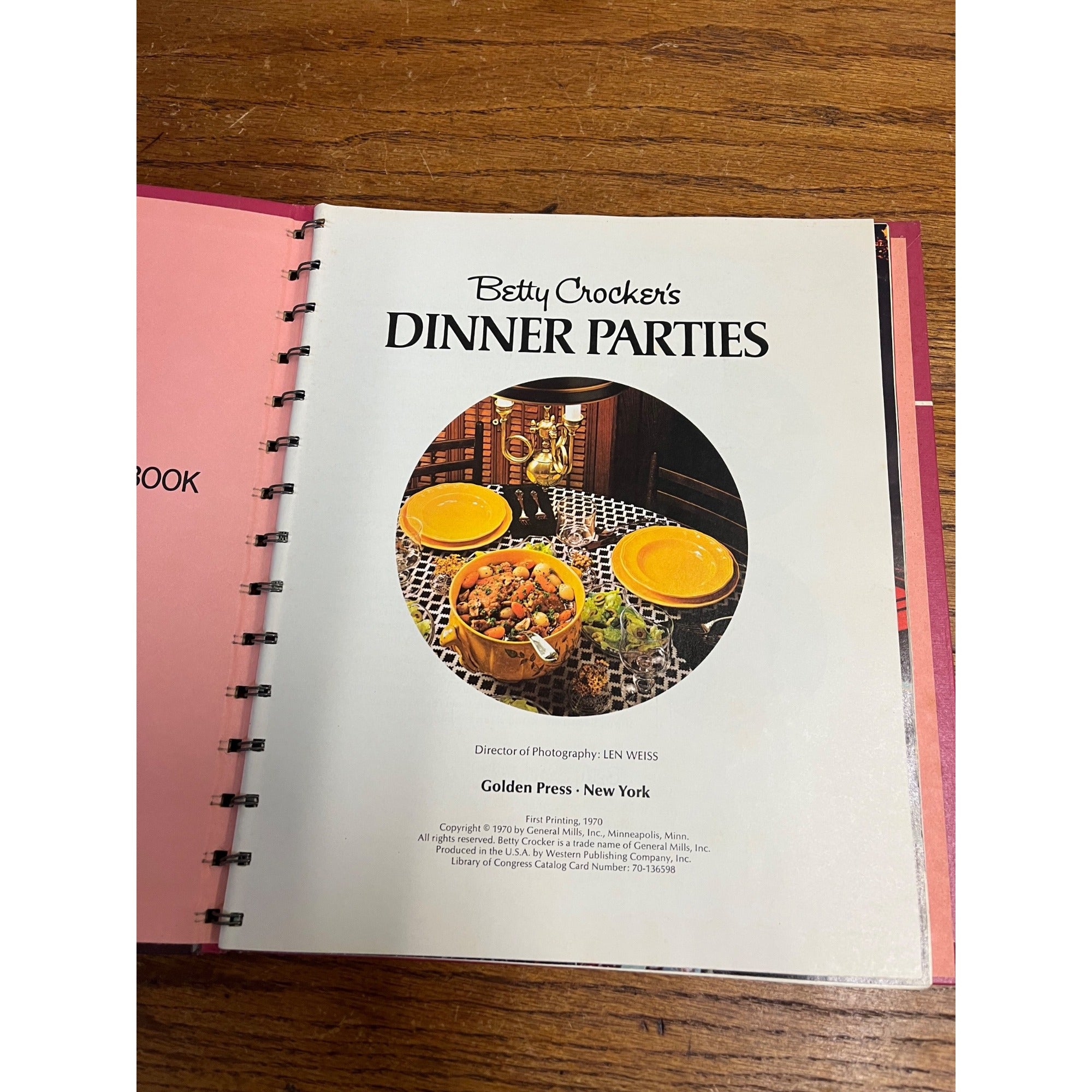 Vintage Betty Crocker Recipe Cookbooks Lot (5) Dinner Parties Good & Easy ++