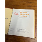 Vintage Betty Crocker Recipe Cookbooks Lot (5) Dinner Parties Good & Easy ++