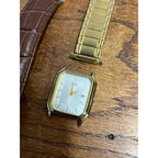 Vintage Lot (3) Men's Dress Watches Parts/Repair Bulova Caravelle New York IB