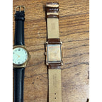 Vintage Lot (3) Men's Dress Watches Parts/Repair Bulova Caravelle New York IB