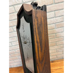 RARE Vintage General Electric Mid-Century Wall Clock Gothic Coffin GE "Spanish"