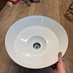 Vintage 18" Green Porcelain Enamel Industrial Barn Light Gas Station Oil and Gas