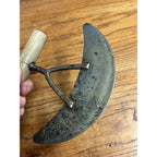 Antique Primitive Cast Steel Food Chopper Dough Cutter Kitchen Decor