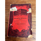 Willson's Monarch Remedies 1907 Almanac Guide to Health Cooking - Edgerton, WI