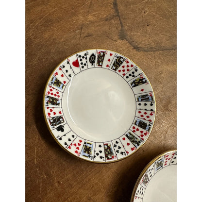 Queen's Fine Bone China England Poker Alice In Wonderland Cards Theme