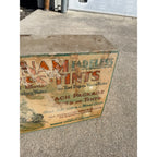 Vintage Putnam Fadeless Dyes & Tints Store Display Advertising Cabinet Sign